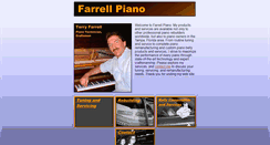 Desktop Screenshot of farrellpiano.com